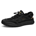 Damen Atmungsaktive Outdoor-Sandalen mit elastischem Schnürsystem R&B
