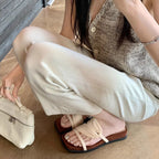 Damen Sandalen mit eleganter Schleifenapplikation R&B