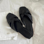 Damen Elegante Riemensandalen mit modernen Faltendetails R&B