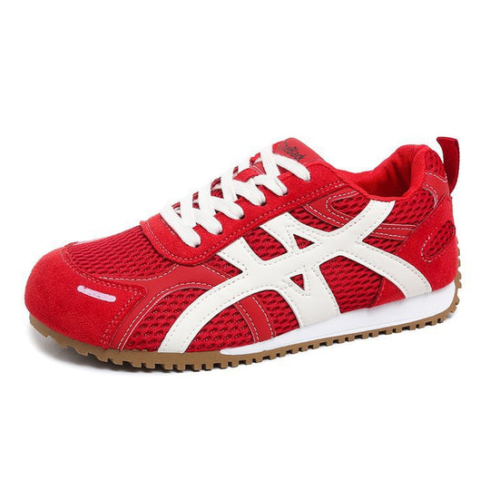 Damen Sportliche Lightweight Sneakers mit atmungsaktivem Obermaterial und rutschfester Sohle R&B