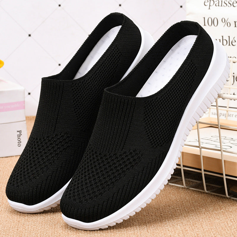 Damen Bequeme Sport-Slipper mit atmungsaktivem Obermaterial R&B