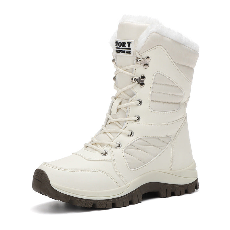 Damen Winterstiefel mit isolierendem Futter und rutschfester Sohle R&B