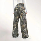Damen Camouflage Freizeit-Hosen R&B