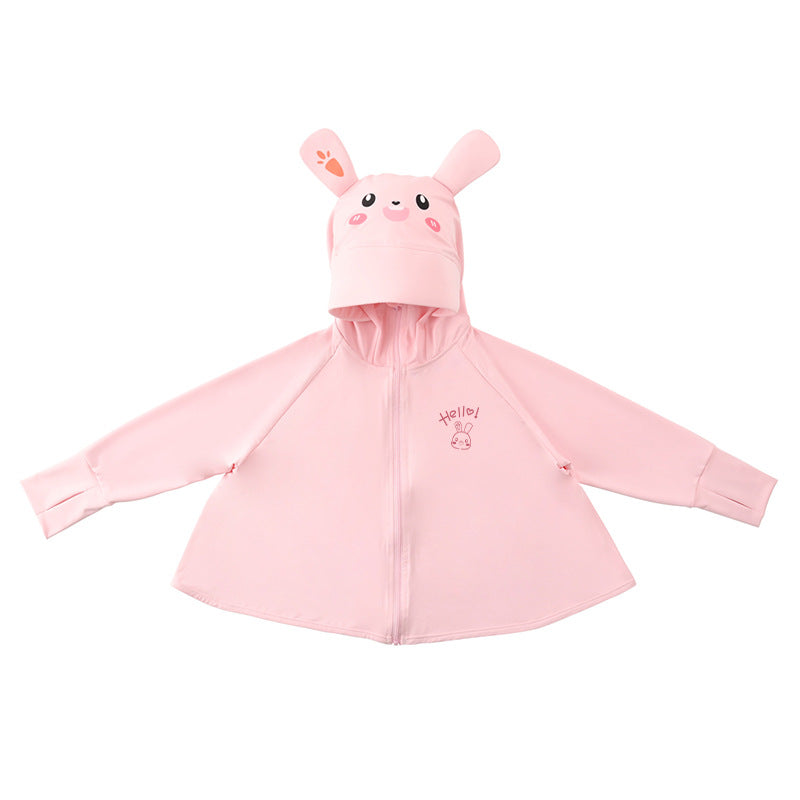 Kinder UV-Schutzjacke mit Kapuze und atmungsaktiven Eigenschaften R&B