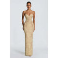 Damen Elegantes Abendkleid mit raffinierten Spitzenakzenten und corsagenähnlichem Oberteil R&B