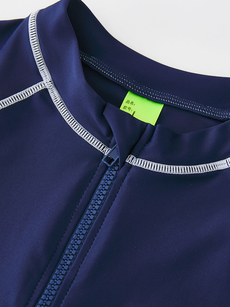 Damen Schwimmanzug mit UV-Schutz und Reißverschluss R&B