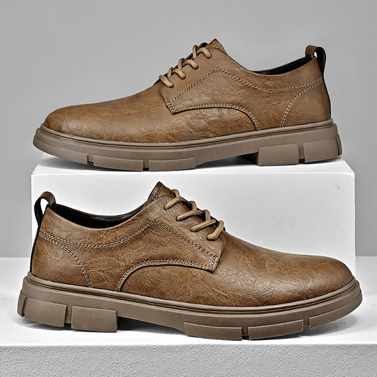 Herren elegante Schnürschuhe mit rutschfester Sohle R&B