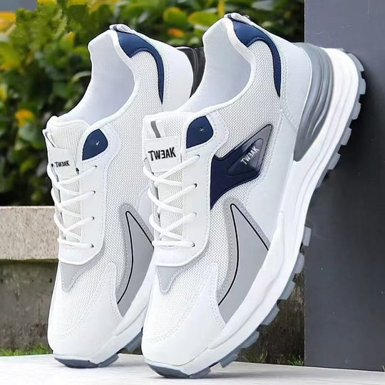 Damen Sportliche Mesh-Sneaker mit stoßdämpfender Sohle R&B