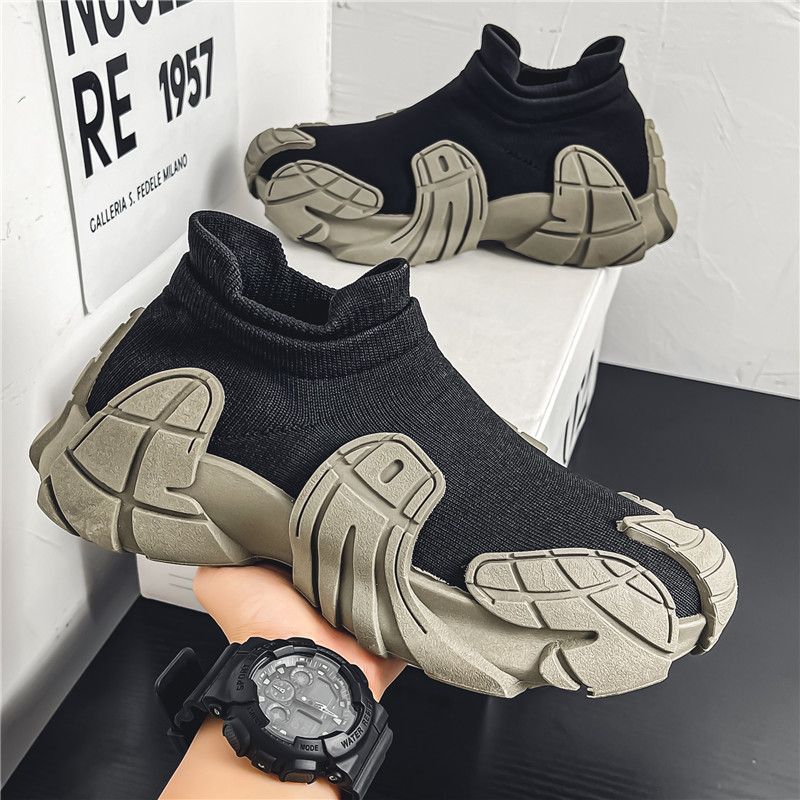 Damen Freizeitliche Sockensneaker mit rutschfester Sohle und innovativem Design R&B