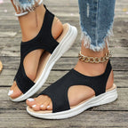 Damen Freizeit-Sandalen mit atmungsaktivem Netzdesign und rutschfester Sohle R&B