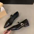 Damen elegante Ballerinas mit modischem Riemchen und komfortablem Fußbett EB
