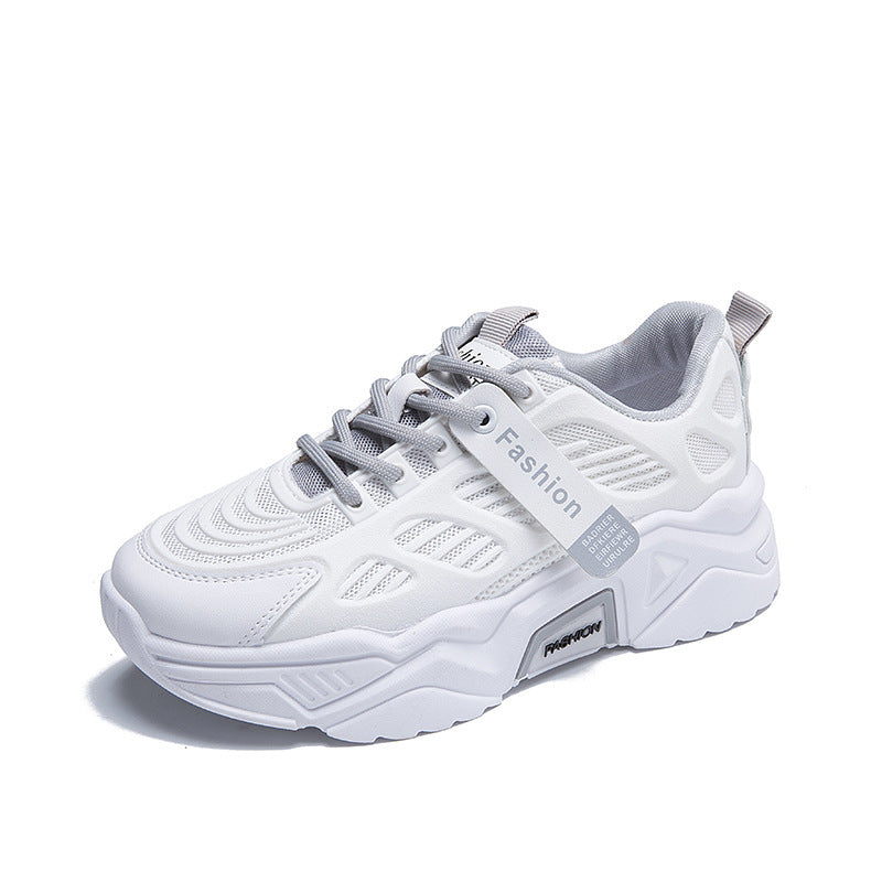Damen modische athletische Sneakers mit atmungsaktivem Obermaterial R&B
