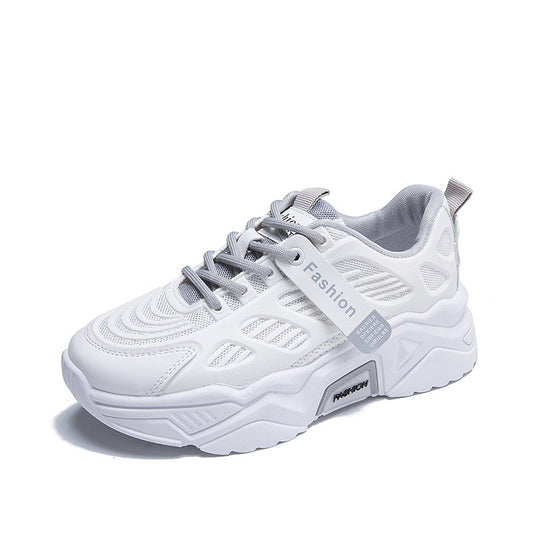 Damen modische athletische Sneakers mit atmungsaktivem Obermaterial R&B