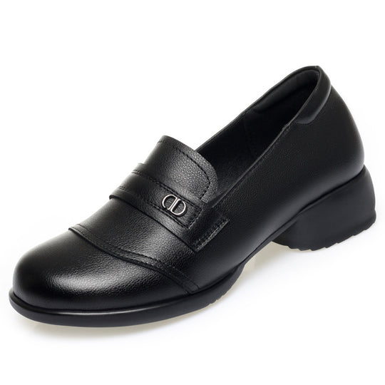 Damen Elegante und komfortable Mokassins mit modischem Riemen R&B