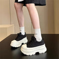 Damen High-Top Sneakers mit dicker Sohle und atmungsaktivem Obermaterial R&B
