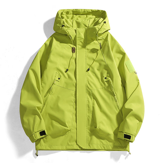 Damen Outdoor-Jacke mit verstellbarer Kapuze und atmungsaktiven Einsätzen R&B