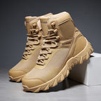 Herren Tactical Stiefel mit strapazierfähigem Obermaterial und rutschfester Sohle R&B