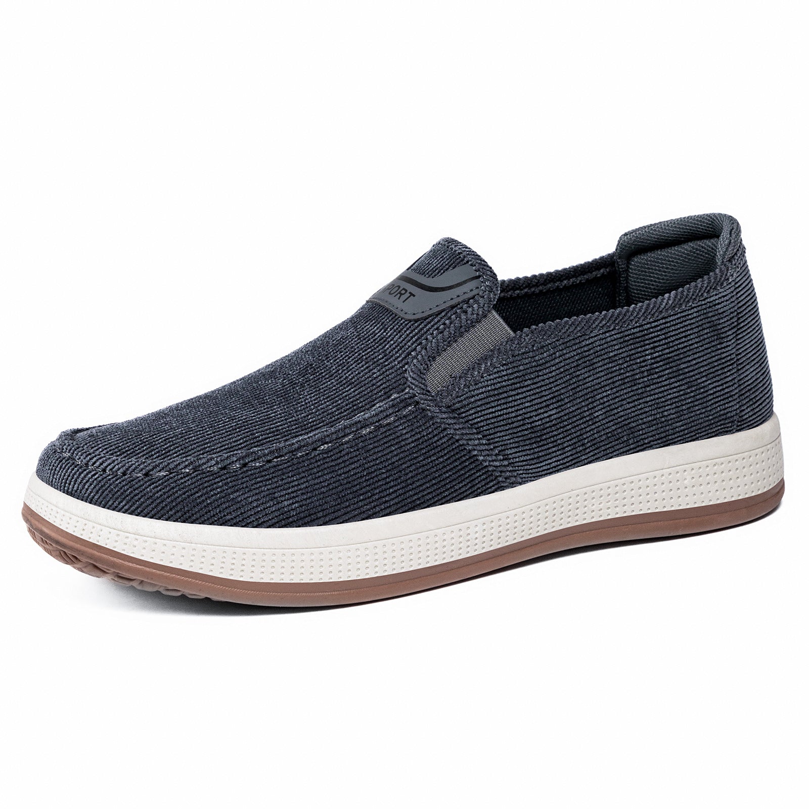 Damen Bequeme Slip-On Sport-Schuhe aus elastischem GewR&Be R&B