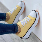 Damen Sportliche Sneaker mit modischem Obermaterial und rutschfester Sohle R&B