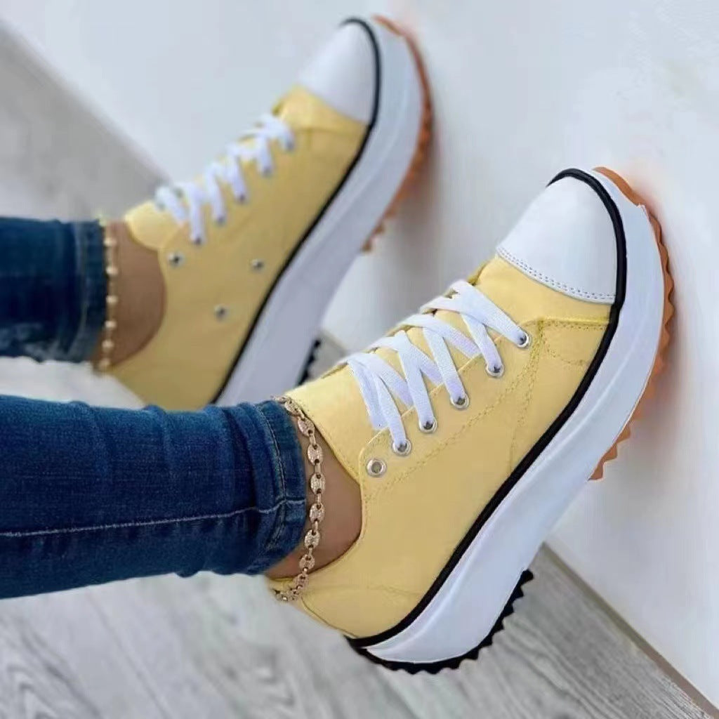 Damen Sportliche Sneaker mit modischem Obermaterial und rutschfester Sohle R&B