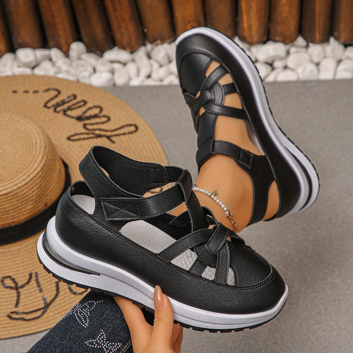 Damen Atmungsaktive und komfortable Freizeitschuhe R&B