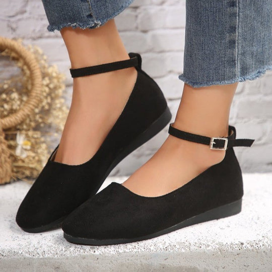 Damen elegante Slingback-Ballerinas mit ergonomischem Fußbett R&B