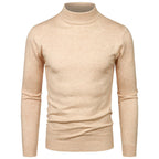 Herren Rollkragenpullover aus hochwertiger Wolle