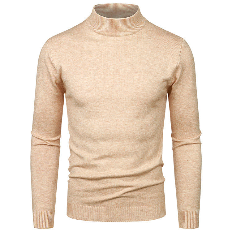 Herren Rollkragenpullover aus hochwertiger Wolle