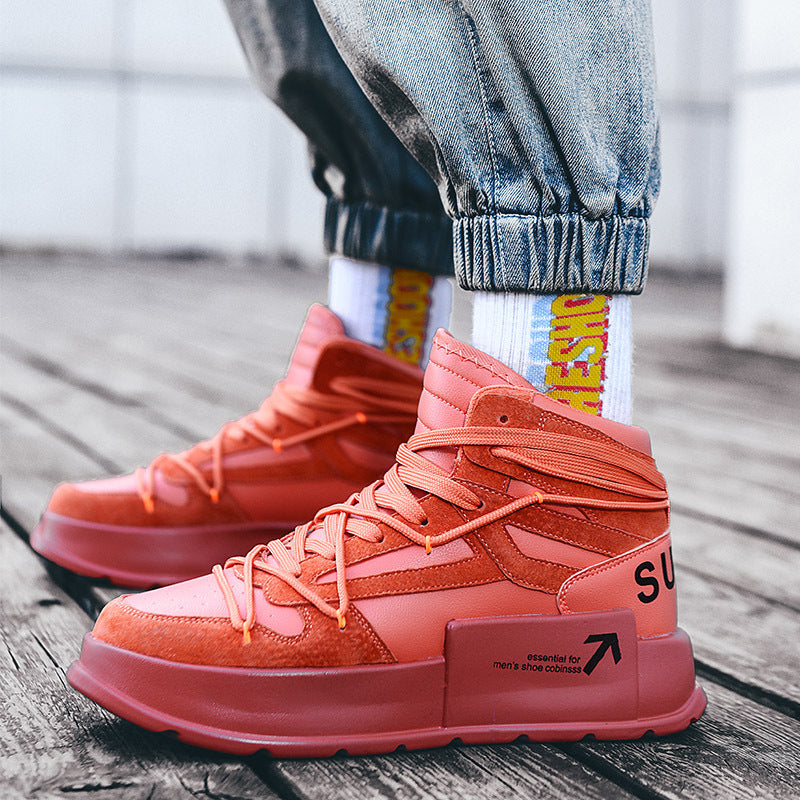 Herren Modische High-Top Sneakers mit innovativem Traktionsdesign R&B