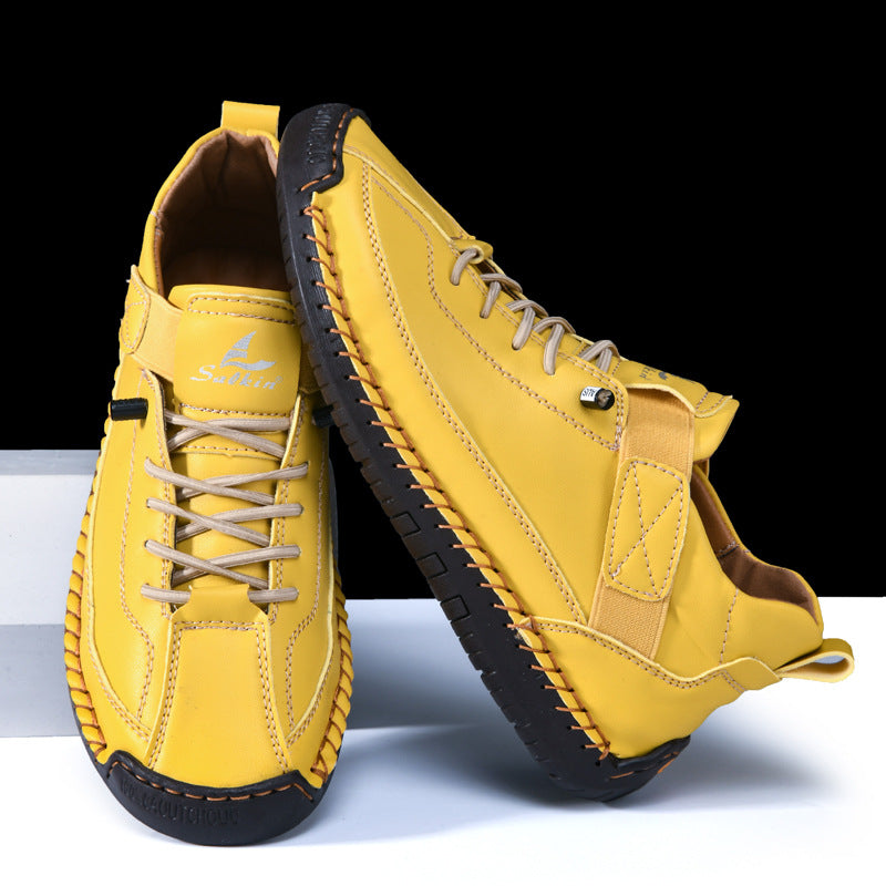 Herren Komfortable und stylische Freizeitschuhe mit verstellbarem Klettverschluss R&B