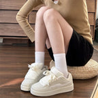Damen Sneakers im sportlichen Vintage-Stil mit gepolsterter Innensohle