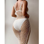 Damen Netzkleid R&B
