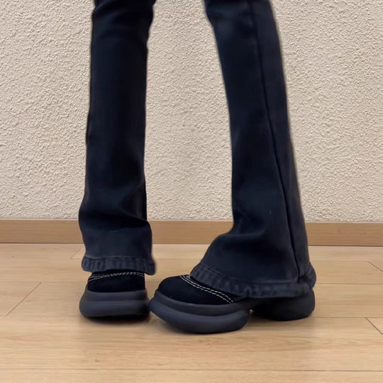 Damen Bequeme und elegante Schnürschuhe mit modischen Akzenten R&B