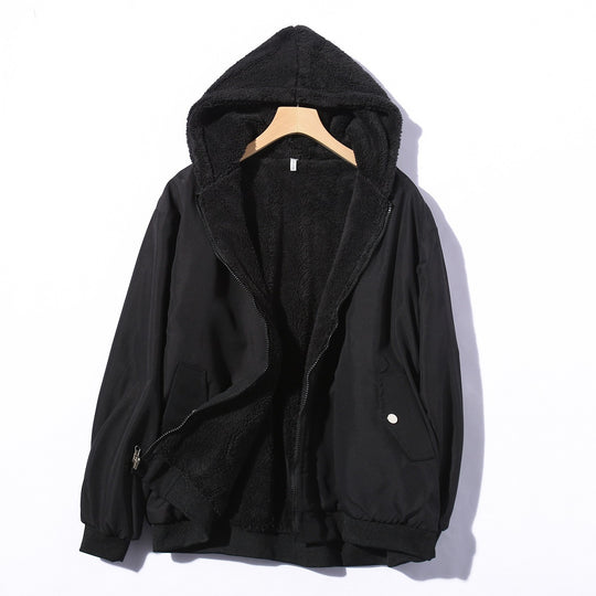 Damen Kuschelige Fleece-Jacke R&B
