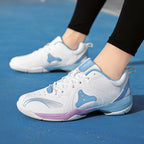 Damen Sportliche Badminton-Sneaker mit dämpfender Sohle und atmungsaktivem Obermaterial R&B