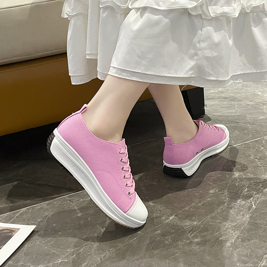 Damen Bequeme Sneaker mit eleganter Gummisohle R&B