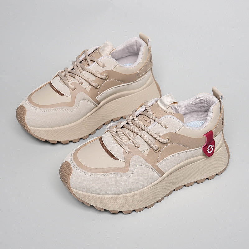 Damen Sportliche Chunky Sneakers mit hohem Tragekomfort und rutschfester Sohle R&B
