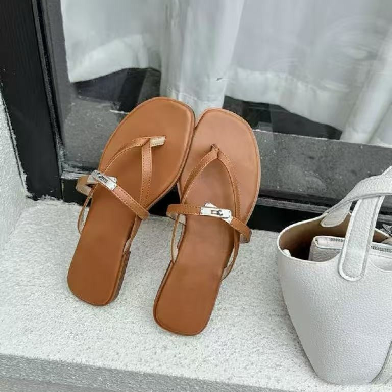 Damen Komfortable Badesandalen mit verstellbaren Riemen und orthopädischem Fußbett R&B