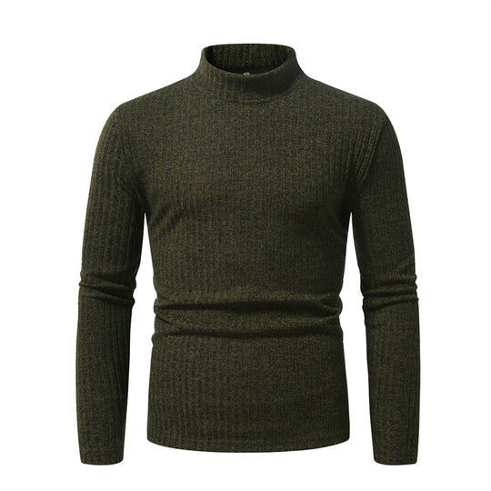 Herren feinstrickender Rollkragenpullover R&B
