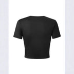 Damen Crop-Shirt mit inspirierendem Schriftzug R&B