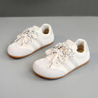 Damen modische Sneakers mit sportivem Veloursleder-Obermaterial und rutschfester Laufsohle R&B
