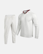 Herren Sportlicher Hoodie mit Karodetails und passtgenauen Jogginghose R&B