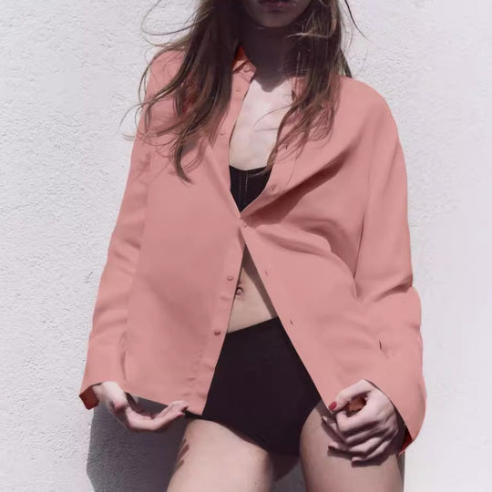 Damen Oversized Hemd R&B