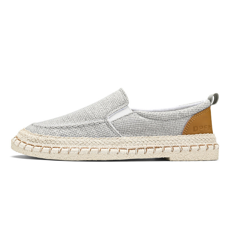 Damen Bequeme Slip-On Espadrilles mit elastischem Obermaterial und ökologischer Sohle R&B