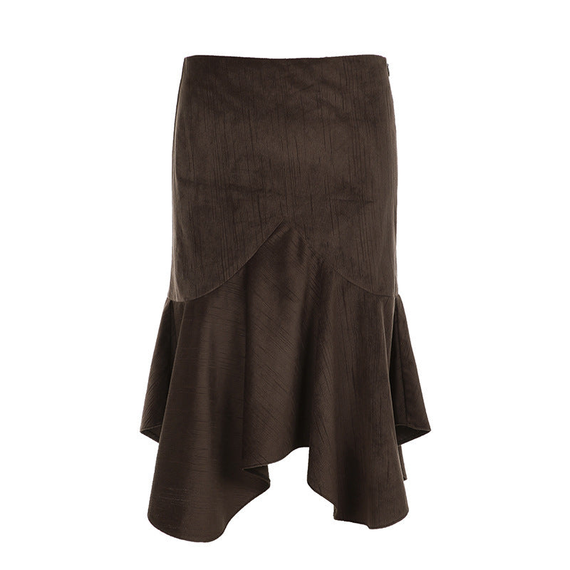 Damen Eleganter ausgestellter Rock mit raffinierter Silhouette R&B