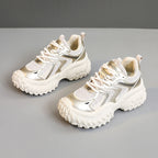 Damen Sportliche Lauf-Sneaker mit rutschfester Sohle und atmungsaktiver Struktur R&B