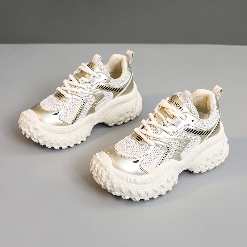 Damen Sportliche Lauf-Sneaker mit rutschfester Sohle und atmungsaktiver Struktur R&B