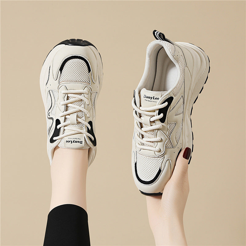 Damen Sportliche Lifestyle-Sneaker mit atmungsaktivem Mesh und dämpfender Sohle R&B