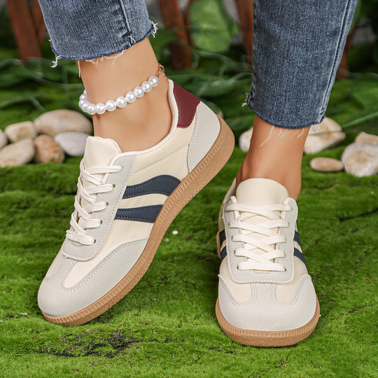 Damen Sneakers mit sportlichem Design und rutschfester Sohle R&B