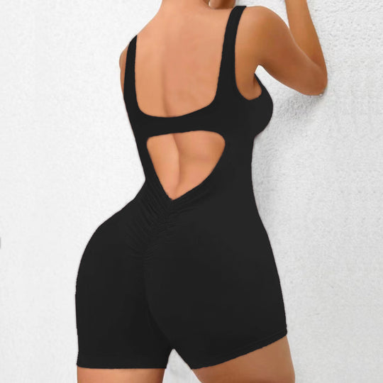 Damen Sportanzug mit offenem Rücken R&B